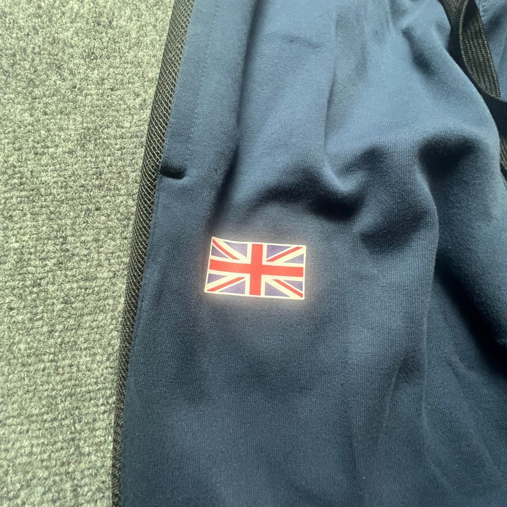 Nike Dri-FIT Great Britain Team Joggers Navy Blue Union Jack XS - Picture 4 of 13